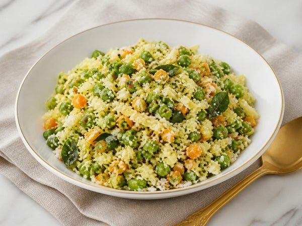 South Indian Mustard-Tempered Vegetable Poriyal