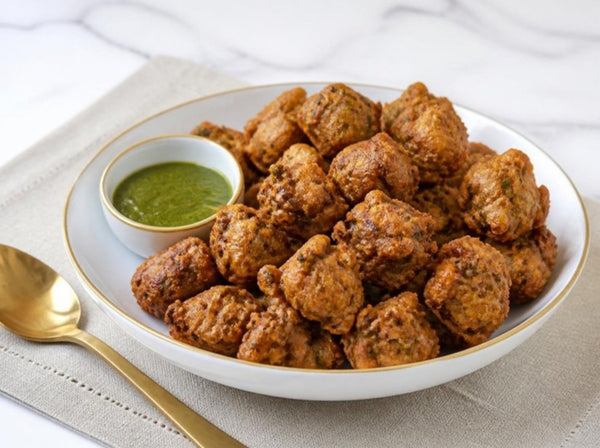 Ajwain-Spiced Fritters (Pakoras)