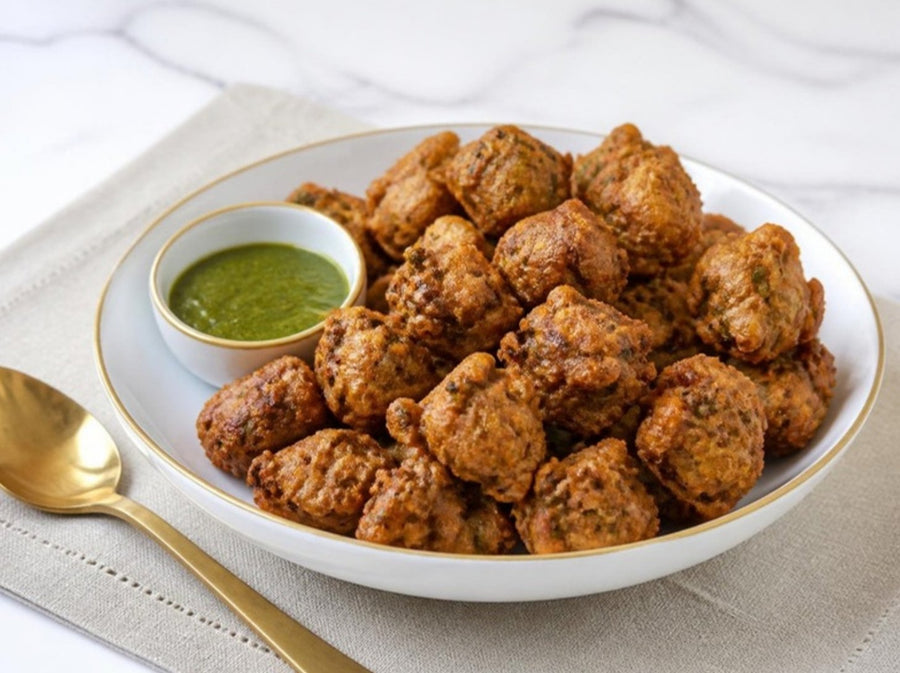 Ajwain-Spiced Fritters (Pakoras)