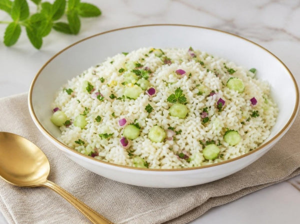 Basmati Rice Salad with Lemon & Herbs