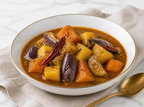Bengali Panch Puran Vegetable Curry