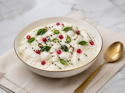 Curd Rice with Tempering
