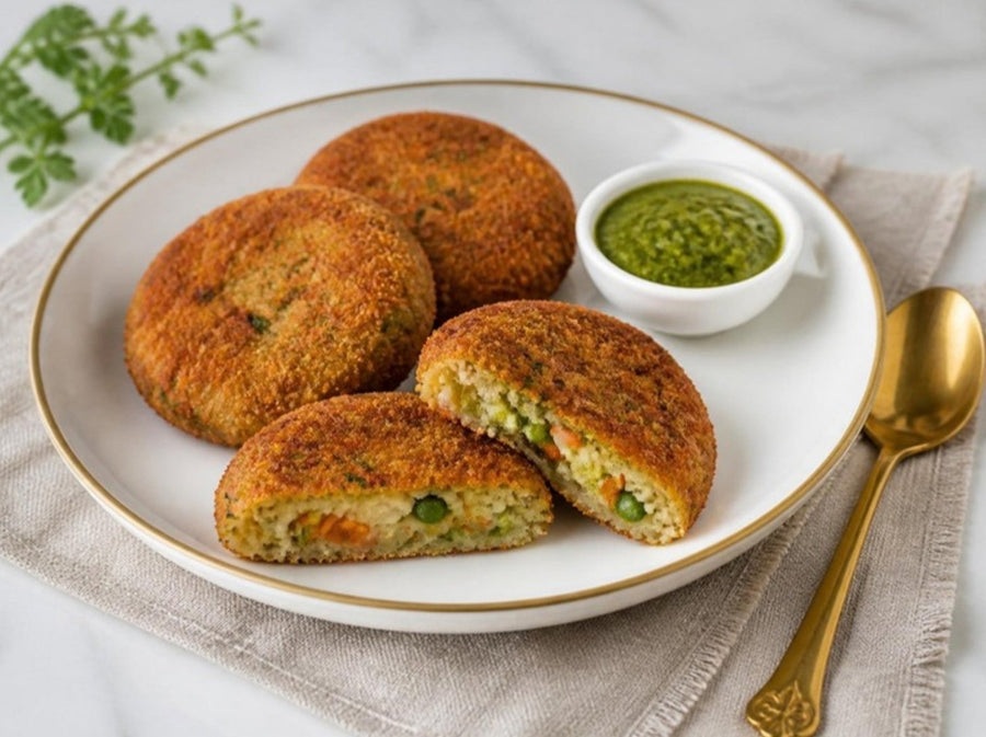 Pan-Fried Vegetable Cutlets