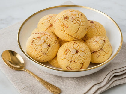 Saffron & Almond Cookies