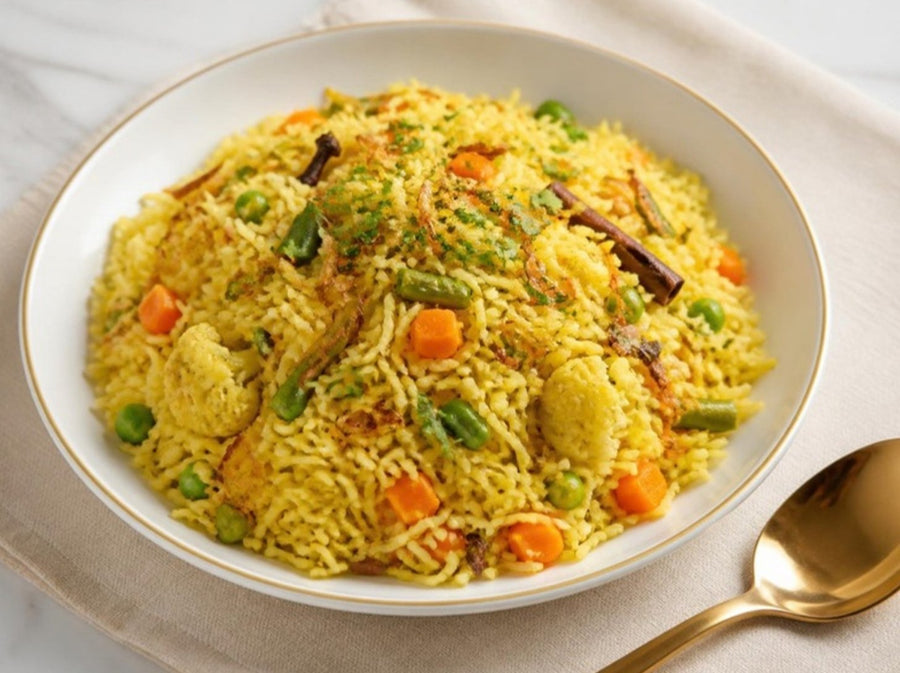 Saffron Vegetable Pulao