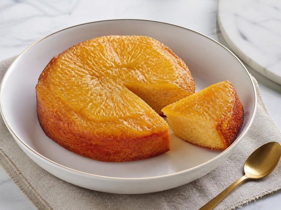 Pineapple Jam Upside-Down Cake