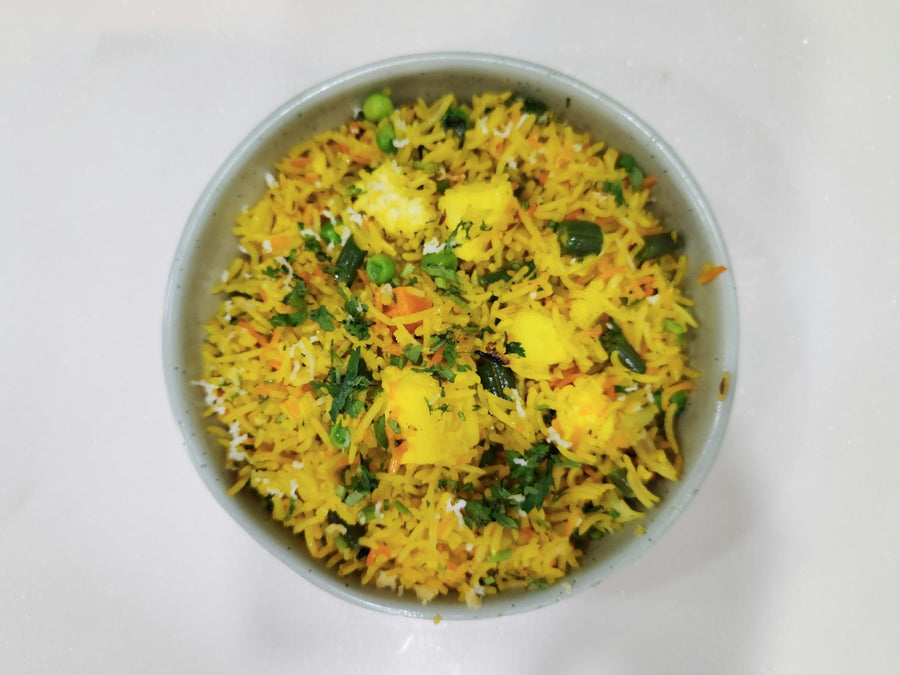 Saffron Vegetable Pulao