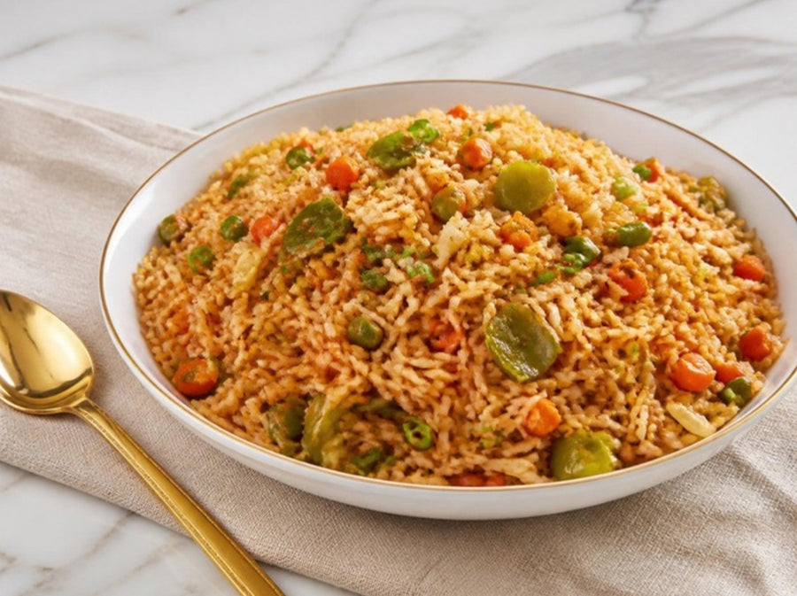 Schezwan Vegetable Fried Rice