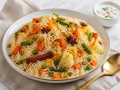 Star Anise Vegetable Biryani